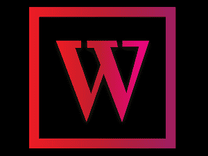 WordPress logo "W" rendered in the style of Elementor's logo