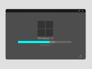 Windows 11 loading bar